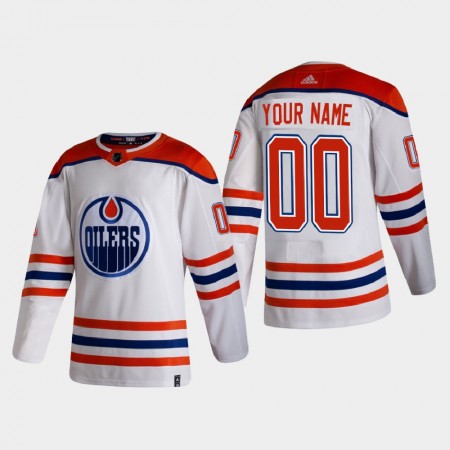 Edmonton Oilers Custom 2020-21 Reverse Retro Authentic Shirt - Mannen